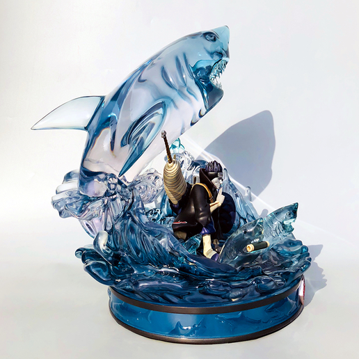 🦈 Kisame Shark, Naruto・Arquivo STL Grátis para ・Cults